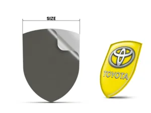 Toyota Domed Decals Sticker Car Limited Star High End